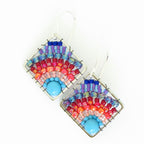 Diamond Rainbow Eclipse Earrings