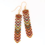 Chevron Drop Earrings